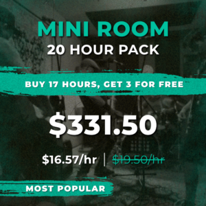20 Hour Package (Mini Room)